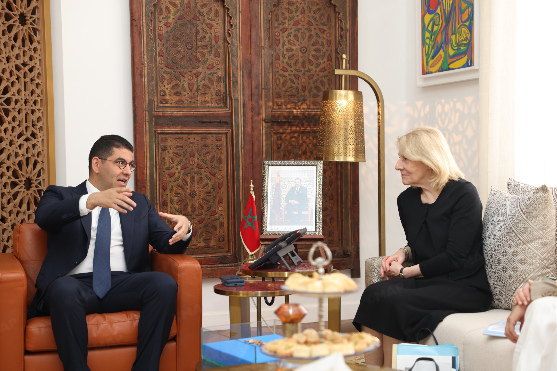 Morocco-France High Level Meeting: Culture Minister Holds Talks with French Peer